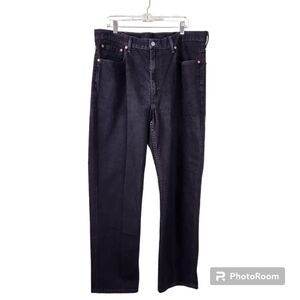 Men's Black Levi 550 jeans